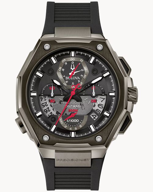 Bulova watch 2025 rubber strap